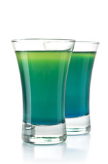 two cocktails