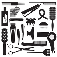 Hairdressing related symbols 2 - 51751212
