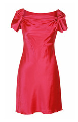 red dress