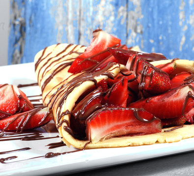 Schoko-Cr&ecirc;pe