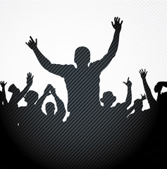 Poster for sports championship and music concerts