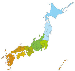 日本地図