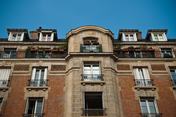 immeuble parisien de standing