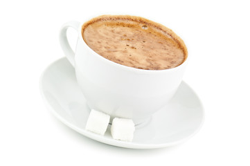 cup od delicious cappuccino