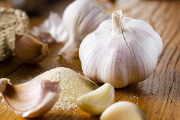 Garlic salt, organic vegetable