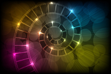 Film Stripe Background