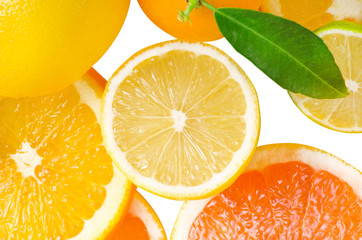 Mix of citrus slice