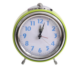 retro clock isolated