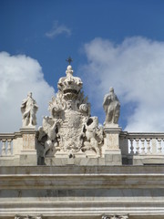 Fototapeta na wymiar Palacio Real in Madrid