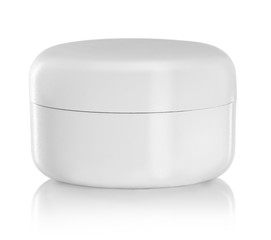 White beauty hygiene container