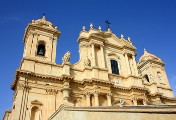Fototapeta na wymiar Katedra Świętego Nicholas w Noto