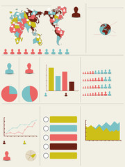 INFOGRAPHIC DEMOGRAPHIC MODERN NEW STYLE