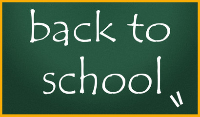 Obraz premium back to school title symbol