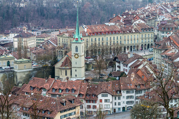 Houses in the City of Bern, Swiss
