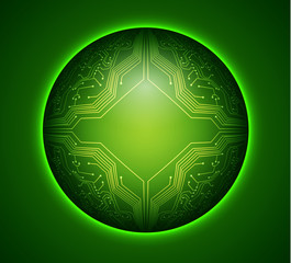Circuit board background