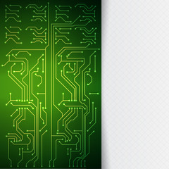 Circuit board background