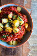 Patatas bravas