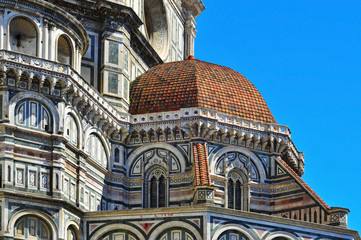 Fototapeta premium Basilica di Santa Maria del Fiore in Florence, Italy