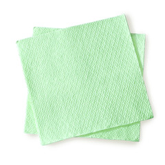 green napkin