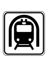 Schild U Bahn