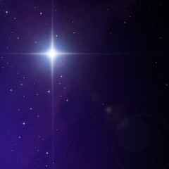 Star in Nebula - 51774680