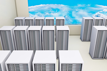Servers - 3D Render