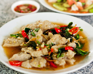 Thai spicy food