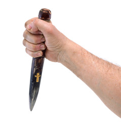 Obraz premium Vampire killer 2 (hand with a wooden stake)