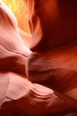 Unique Shapes in Lower Antelope Canyon
