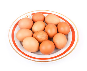eggs in a bowl