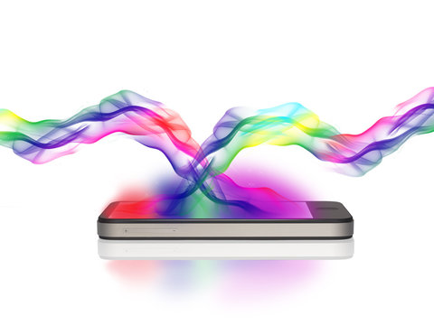 Smartphone mit Fabspiel