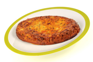 Un flan de macédoine de légumes