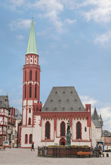 Alte Nikolaikirche am  Römerberg in Frankfurter Altstadt