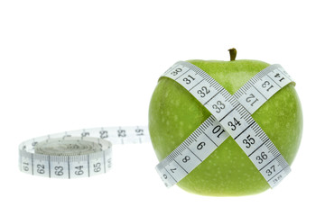 Diet - apple and measurement