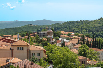 Exterior of ancient capital of Georgia -Tbilisi