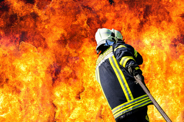 Fototapeta premium Feuerwehr