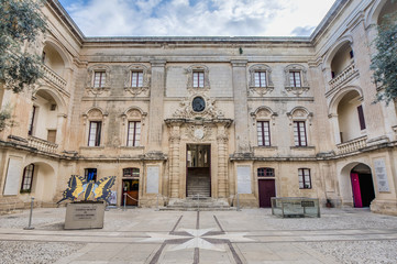 Vilhena Palace in Mdina, Malta - obrazy, fototapety, plakaty