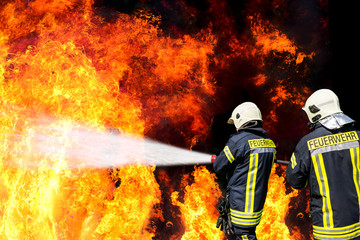 Fototapeta premium Feuerwehr