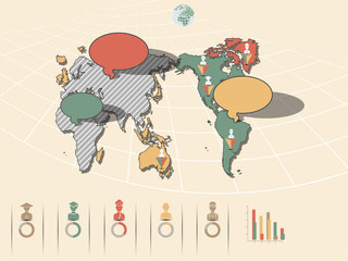 WORLD MAP INFOGRAPHICS 2 NEW STYLE