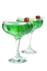 two cocktails