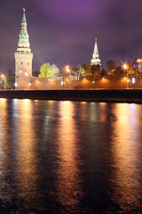 Fototapeta premium Вечерний Кремль.