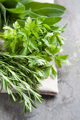 Herbs: sage, parsley, rosemary. - 51790800