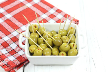 olives vertes farcies
