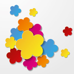 Colorful Paper Flowers