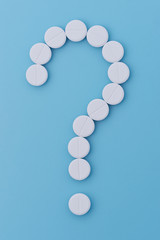 Medicines in Question Mark shape