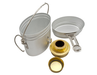 Military issued cooking pot