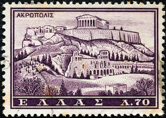 Acropolis, Athens (Greece 1961)