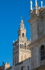 Fototapeta na wymiar Giralda of Seville