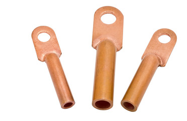Copper electric terminals