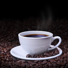 A cup of Black coffee